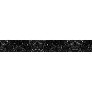 Tezgah Üstü Fayans Kaplama Folyosu Mutfak Tezgahı Kaplama Siyah Mermer 70x400 cm 