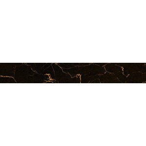 Tezgah Üstü Fayans Kaplama Folyosu Mutfak Tezgahı Kaplama Black Golden Marble 70x300 cm 