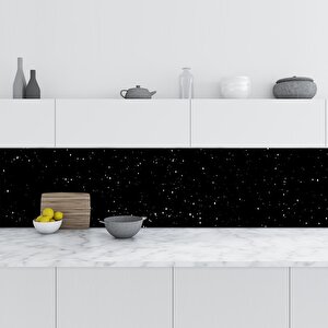 Mutfak Tezgah Arası Folyo Fayans Kaplama Folyosu Star Galaxy 60x500 cm
