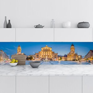 Mutfak Tezgah Arası Folyo Fayans Kaplama Folyosu Berlin 60x100 cm