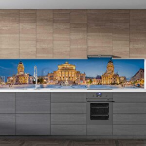 Mutfak Tezgah Arası Folyo Fayans Kaplama Folyosu Berlin 60x500 cm
