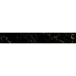 Tezgah Üstü Fayans Kaplama Folyosu Mutfak Tezgahı Kaplama Siyah Altın Taş 70x500 cm