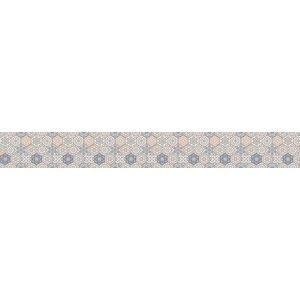 Mutfak Tezgah Arası Folyo Fayans Kaplama Folyosu Türk Osmanlı Motif 60x400 cm 