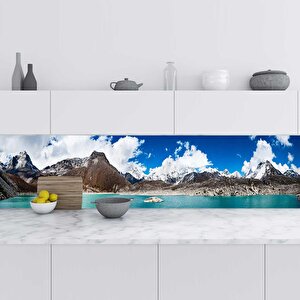 Mutfak Tezgah Arası Folyo Fayans Kaplama Folyosu Himalaya 60x400 cm 