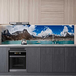 Mutfak Tezgah Arası Folyo Fayans Kaplama Folyosu Himalaya 60x400 cm 