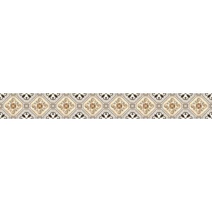 Mutfak Tezgah Arası Folyo Fayans Kaplama Folyosu Sekizgen Mermer 60x200 cm