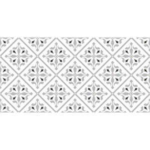 Yer Kaplama Zemin Kaplama Folyosu 65x130 Cm Çini Desen