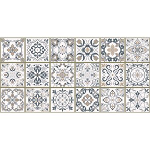 Yer Kaplama Zemin Kaplama Folyosu 65x130 Cm Turkish Tile Style