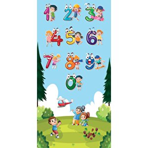 Kapı Giydirme Kapı Sticker Folyosu Sayılar