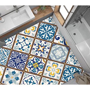 Yer Kaplama Zemin Kaplama Folyosu 65x130 Cm Ottoman Motifs
