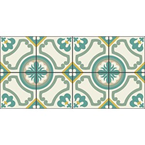 Yer Kaplama Zemin Kaplama Folyosu 65x130 Cm Geometrik Desenler