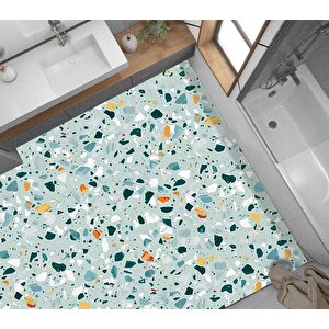 Yer Kaplama Zemin Kaplama Folyosu 65x130 Cm Terrazzo Floor Color