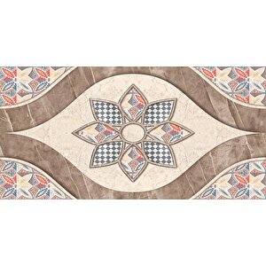 Yer Kaplama Zemin Kaplama Folyosu 65x130 Cm Tile Flowers