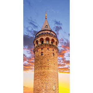 Kapı Giydirme Kapı Sticker Folyosu Galata Kulesi