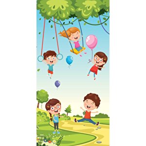 Kapı Giydirme Kapı Sticker Folyosu Çocuklar