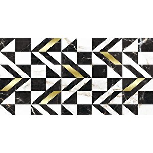 Yer Kaplama Zemin Kaplama Folyosu 65x130 Cm Geometry Marble
