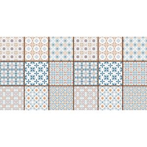 Yer Kaplama Zemin Kaplama Folyosu 65x130 Cm Çiçek Desen
