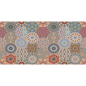 Yer Kaplama Zemin Kaplama Folyosu 65x130 Cm Azulejos Mosaic