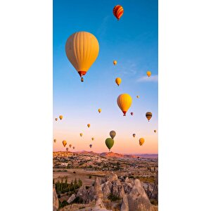 Kapı Giydirme Kapı Sticker Folyosu Kapadokya Balonlar