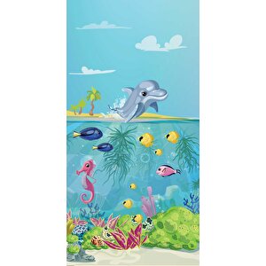 Kapı Giydirme Kapı Sticker Folyosu Deniz
