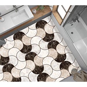 Yer Kaplama Zemin Kaplama Folyosu 65x130 Cm Geometry Floor Tile