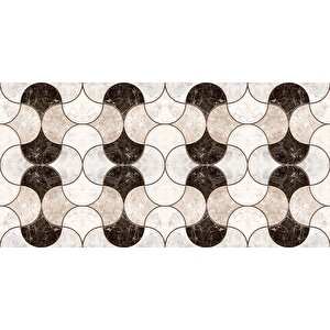 Yer Kaplama Zemin Kaplama Folyosu 65x130 Cm Geometry Floor Tile