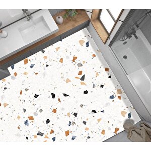 Yer Kaplama Zemin Kaplama Folyosu 65x130 Cm Terrazzo Mermer