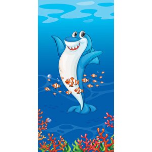 Kapı Giydirme Kapı Sticker Folyosu Köpekbalığı
