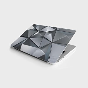 Laptop Sticker Bilgisayar Notebook Pc Kaplama Etiketi 3d Metal