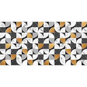 Yer Kaplama Zemin Kaplama Folyosu 65x130 Cm Geometry Floor