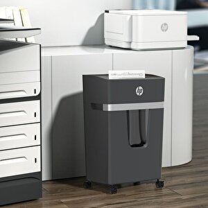 Hp Pro Shredder 10mc Evrak İmha Makinesi/kağıt Kırpma Makinesi - Mikro Kesim-2x15mm-20lt