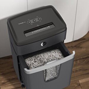 Hp Pro Shredder 18cc Evrak İmha Makinesi / Kağıt Kırpma Makinesi - Çapraz/parçacık Kesim-4mm X 35mm-25lt