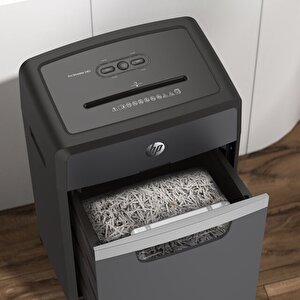 Hp Pro Shredder 24cc Evrak İmha Makinesi/kağıt Kırpma Makinesi - Çapraz/parçacık Kesim-4x35mm-30lt