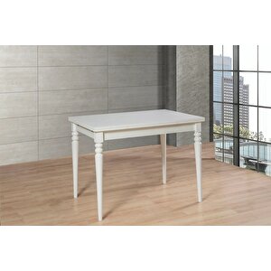 Sandor Çi̇zi̇lmez Masa, Beyaz, 110x70