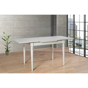 Sandor Çi̇zi̇lmez Masa, Beyaz, 110x70