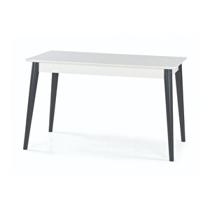 Mi̇lano Di̇kdörtgen Masa,beyaz Antrasi̇t, 125x80