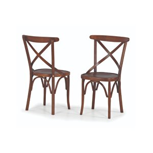 Thonet Çarpı Çitali Sandalye, Cevi̇z