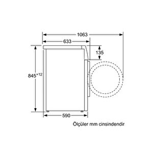 Profilo Cmn12190tr Çam. Mak.-1200 Dev 9kg