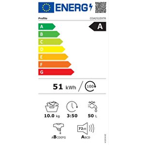Profilo Cga252zxtr A Enerji Sınıfı 10 Kg 1200 Devir Çamaşır Makinesi