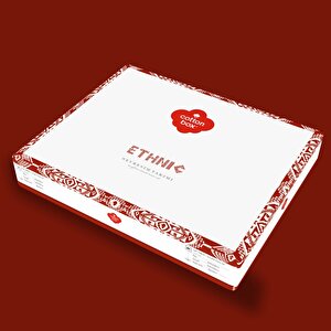 Ethnic Tek Kişilik Nevresim Takımı Felix Kiremit