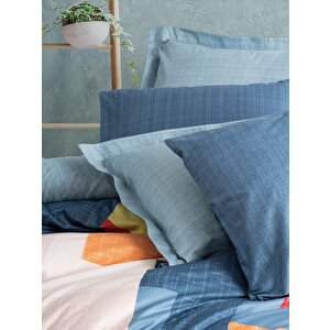 Modern Tek Kişilik Nevresim Takımı Cosy Mavi