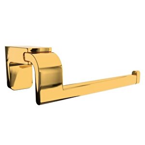 Zethome F 1 Serisi Paslanmaz Duvara Monte Havluluk-kağıtlık-bornoz Seti Gold