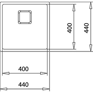 Teka Flexlınea 40.40 Pureclean Çelik Eviye 115000053