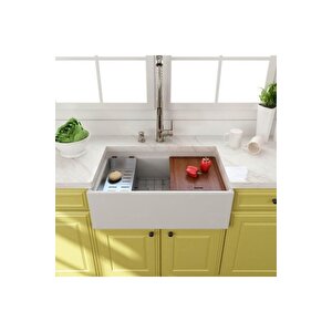 Bocchi Lavello Mutfak Eviyesi 51 Cm Parlak Beyaz 1136-001-0120-03
