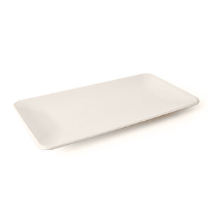 Keramika Krem Siera Kayık Tabak 33 Cm 2 Adet 030