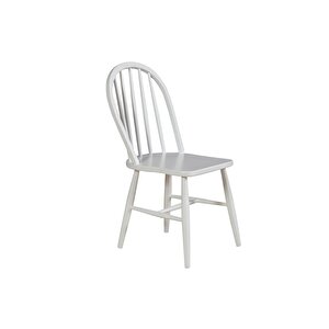 Harput Masa Ve Ameri̇kan Sandalye Takımı Meşe Beyaz 140 x 80 Cm