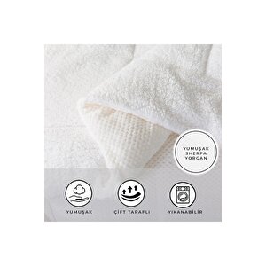 Ultra Yumuşak Çift Taraflı Wellsoft Peluş Yorgan Çift Kişilik (battaniye / Nevresim) 200x220 Cm