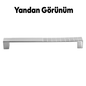 Mobilya Mutfak Dolabı  Banyo Çekmece Dolap Kapak Kulpu Kulbu Krom160 Mm Metal Kulp