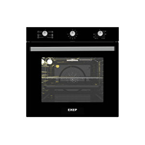 Exep Eco Li̇ne Si̇yah 3 Lü Ankastre Set (ed401-eo320-ef240)