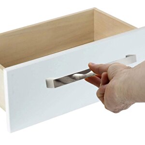 Bihter Düz Mobilya Mutfak Dolabı Çekmece Dolap Kapak Kulpu Kulbu Krom 224 Mm Metal Kulp